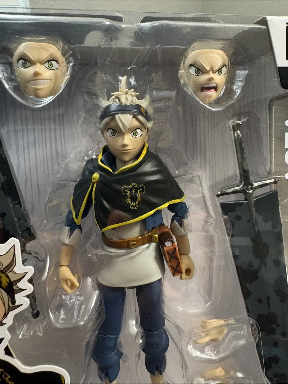 Black Clover Asta Action Figure - Black & Blue - Total Anime